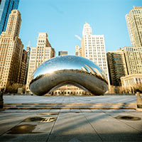 chicago bean sculpture